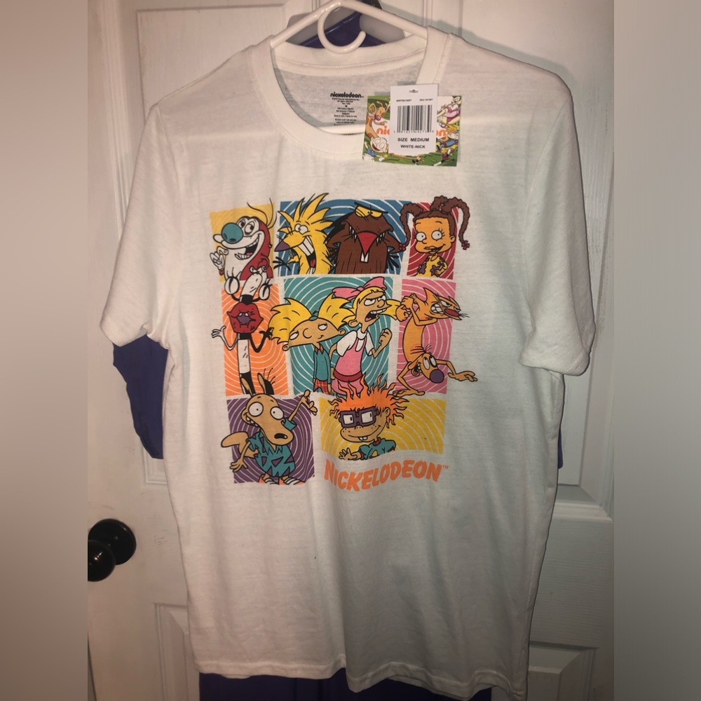 - Sizes M,L ,XL Nickelodeon 90s cartoons tee shirts, Rugrats, catdog etc N…